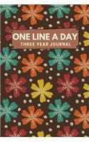 One Line A Day Three Year Journal: Ultimate Prompt 3 Year Journal One Line A Day Memory Lined Notebook. This is a 6X9 375 Page Diary To Jot Daily Memories In. Makes A Great Birthday, 