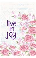 Live In Joy a daily journal