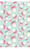Mushroom Notebook: Cute Mushroom Notebook (Composition Book Journal, 110 Pages Lined Notebook, 6 X 9)