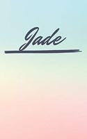 Jade: Personalized Jade Journal / Birthday Gift / Greeting Card / Diary Name Gift Alternative