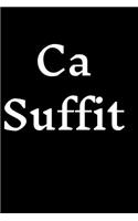 Ca Suffit Planner Notebook Journal
