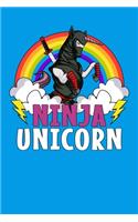 Ninja Unicorn: Unicorn Samurai Notebook