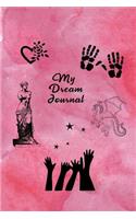 My Dream Journal: Beautiful Children's Pink Dream Journal, 6x9 Lined Diary