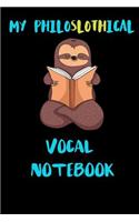 My Philoslothical Vocal Notebook