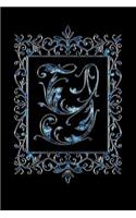 Y: Initial Monogram Notebook