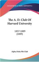A. D. Club Of Harvard University
