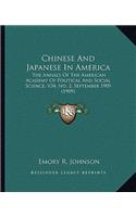 Chinese and Japanese in America