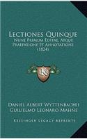 Lectiones Quinque