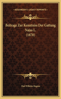 Beitrage Zur Kenntniss Der Gattung Najas L. (1870)