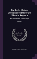 Die Sechs Kleinen Geschichtsschreiber Der Historia Augusta