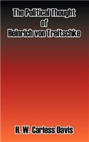 Political Thought of Heinrich Von Treitschke