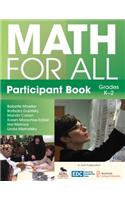 Math for All Participant Book (K–2)