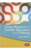 Doing Research in Further Education and Training