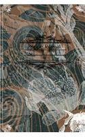 Navy Flower Vintage