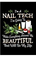I'm a nail tech I'm going to make everything around me beautiful that will be my life