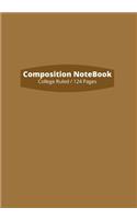 Composition Notebook college ruled