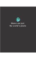Atoms are just the world's pixels