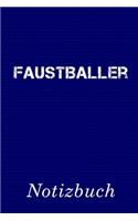 Faustballer Notizbuch