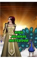 Kids Journal Notebook: Daily Journaling Notes For Girls Boys Teen Spark Imagination, Great Gratitude and Positive Thinking - Princess Cover Print