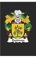 Espinosa: Espinosa Coat of Arms and Family Crest Notebook Journal (6 x 9 - 100 pages)