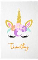Timothy A5 Lined Notebook 110 Pages