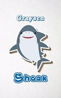 Graysen Shark A5 Lined Notebook 110 Pages