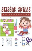 Scissor Skills for Preschoolers: Cutting practice worksheets for preschoolers to kindergarteners, cut and paste activity book ages 3-5 with 100 pages.