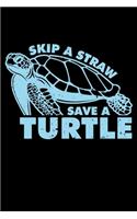 Skip a Straw Save a Turtle