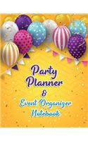 Party Planner and Event Organizer Notebook: Event Planner Organizer, Holiday Party Planning and management, Overview Calendar, To-Do List, Decor Idea, Guest List, Invitation Card, Activity and