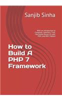 How to Build a PHP 7 Framework: With an Introduction to Composer, Interface, Trait, Horizontal Reuse of Code, Pdo, and MVC Pattern