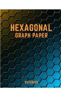 Hexagonal Graph Paper Notebook