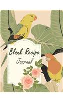 Blank Recipe Journal
