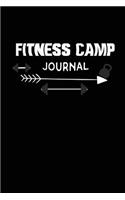 Fitness Camp Journal: Best Fitness Summer Sleepaway Camp Gift Journal