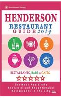 Henderson Restaurant Guide 2019