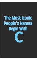 Most Iconic People's Names Begin with C