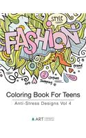 Coloring Book For Teens