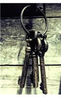 Four Keys - Blank Notebook: 101 Pages, 6 x 9 Journal, Soft Cover