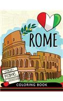 Rome Coloring Book
