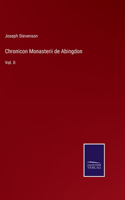 Chronicon Monasterii de Abingdon