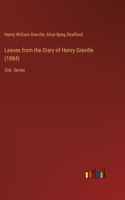 Leaves from the Diary of Henry Greville (1884)