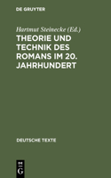 Theorie und Technik des Romans im 20. Jahrhundert