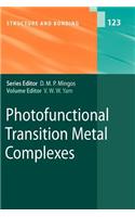 Photofunctional Transition Metal Complexes: (English)
