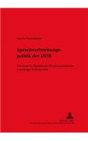 Die Sprachverbreitungspolitik Der Ddr