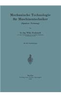 Mechanische Technologie für Maschinentechniker