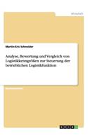 Analyse, Bewertung und Vergleich von Logistikkenngrößen zur Steuerung der betrieblichen Logistikfunktion: (German)