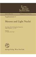 Mesons and Light Nuclei