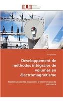 Développement de méthodes intégrales de volumes en électromagnétisme