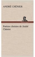 Poésies choisies de André Chénier