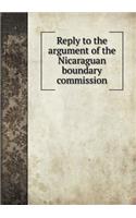 Reply to the argument of the Nicaraguan boundary commission: (English)