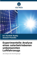 Experimentelle Analyse eines solarbetriebenen unbemannten Luftfahrzeugs